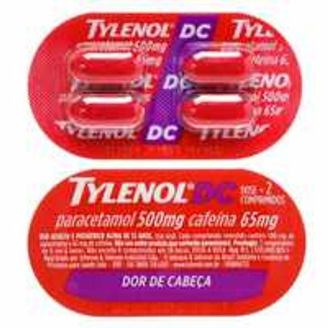 Tylenol Dc 500mg 4cpr Caaspshop