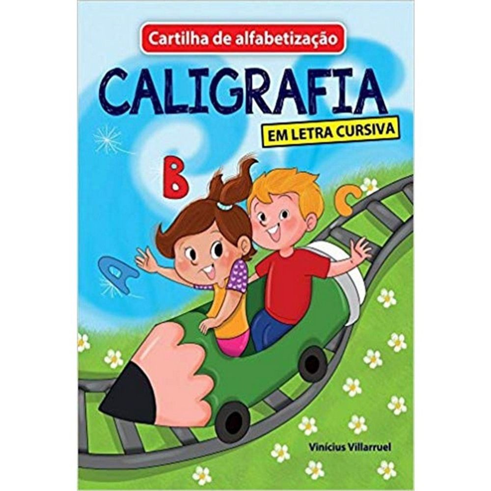 Cartilha De Alfabetizacao Caligrafia Letra Cursiva Caaspshop